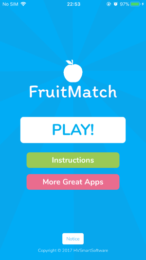 FruitMatch - puzzle game