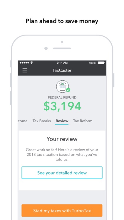 TaxCaster: Tax Calculator