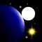 Jump from planet to planet to clear the stars in this casual game
