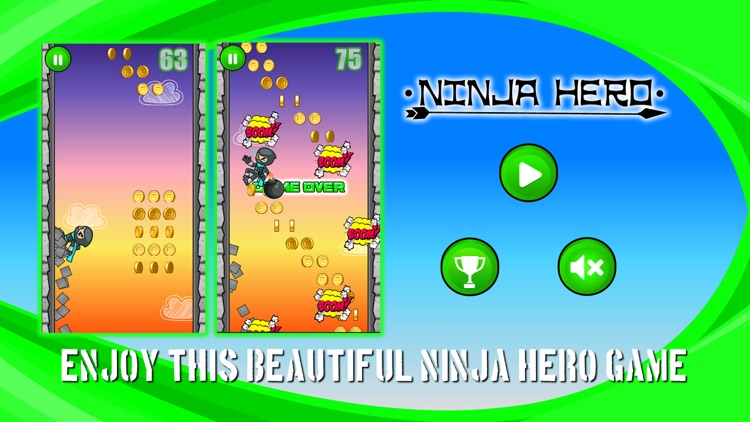 Ninja Hero Climbing Runner screenshot-3