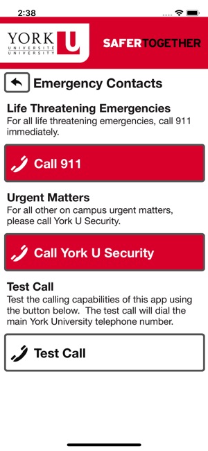 York U Safety(圖2)-速報App