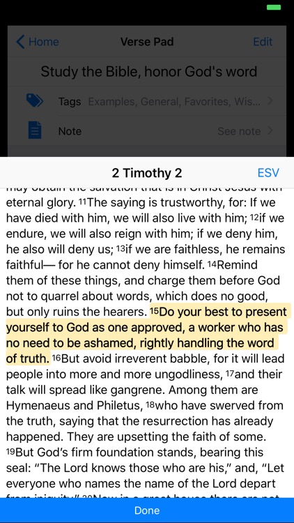 VerseCloud - Bible Study Tool
