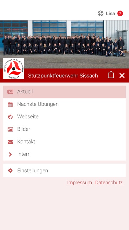 Stützpunktfeuerwehr Sissach