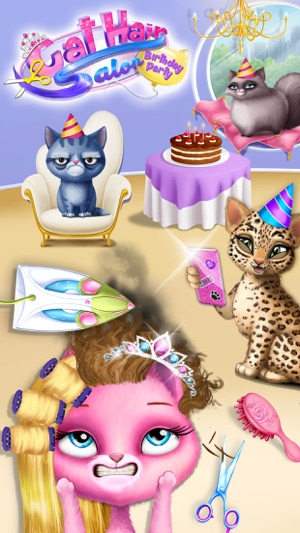 Cat Hair Salon Birthday Party(圖5)-速報App