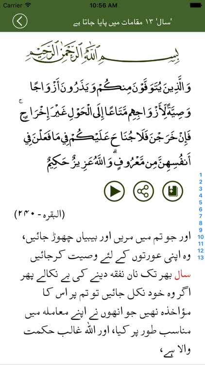 Quran Urdu قرآن اردو screenshot-4