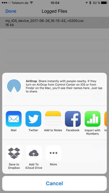 SensorLog screenshot-6