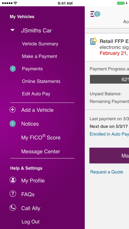 Ally Auto Mobile Pay