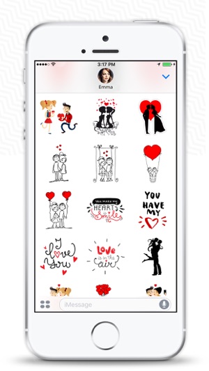 Love Stickers - for iMessage(圖3)-速報App