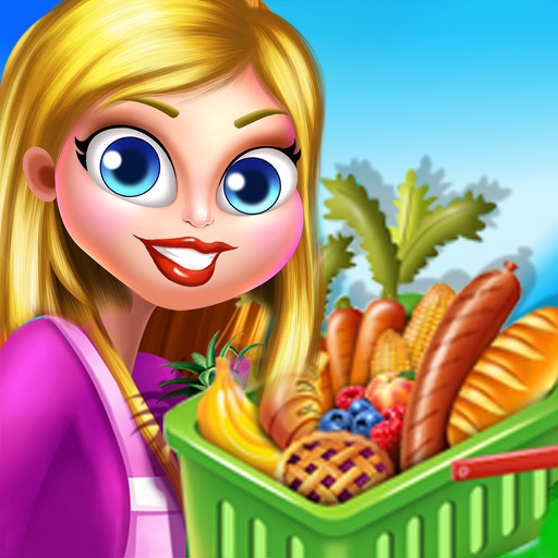 Shopping Girl Games for Kids icon