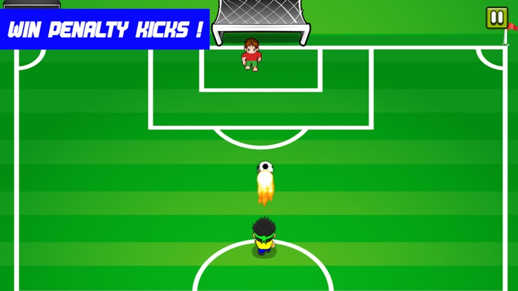 Football Strike Goalkeeper Boy