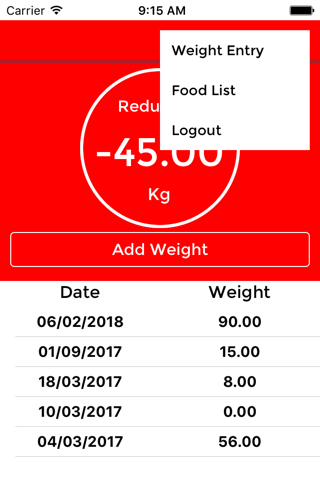 islimRx - Weight Tracker screenshot 3