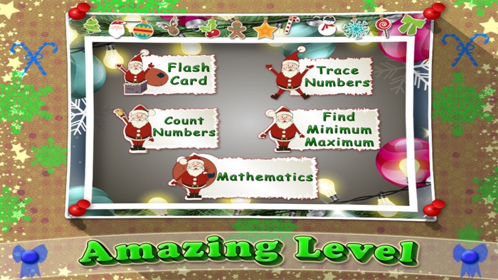 Christmas Learning Numbers