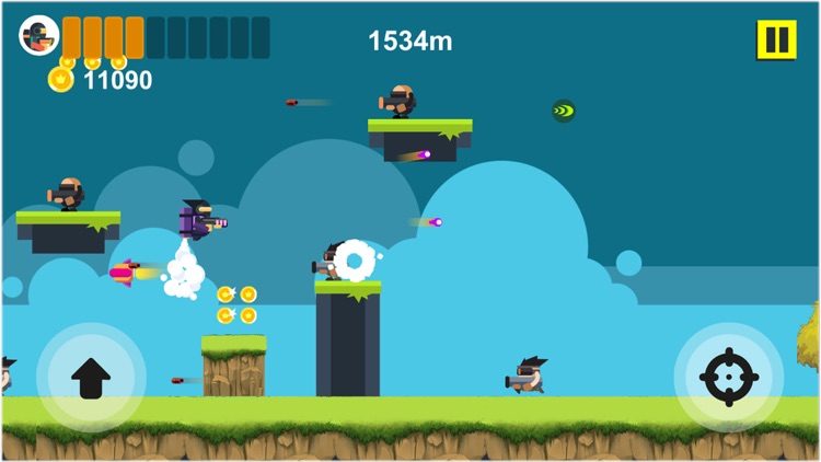 Flying Jet Man Hero screenshot-3