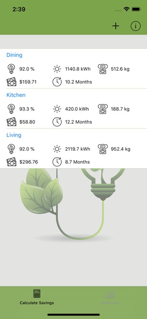 Led Energy Savings Calc. Pro(圖2)-速報App