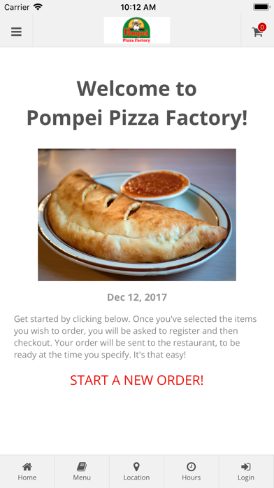 How to cancel & delete Pompei Pizza Factory from iphone & ipad 1