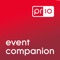 The prio event companion offers registered participants of certain events additional content for the event