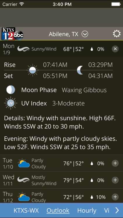 KTXS Weather screenshot-3