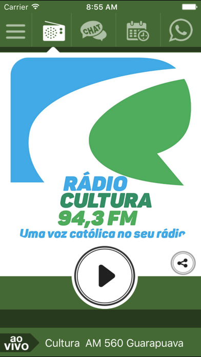 How to cancel & delete Cultura FM Guarapuava from iphone & ipad 1