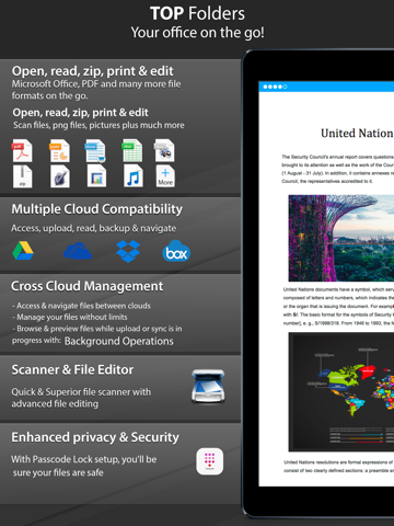 Screenshot of Top Folders Pro - Scanner Plus