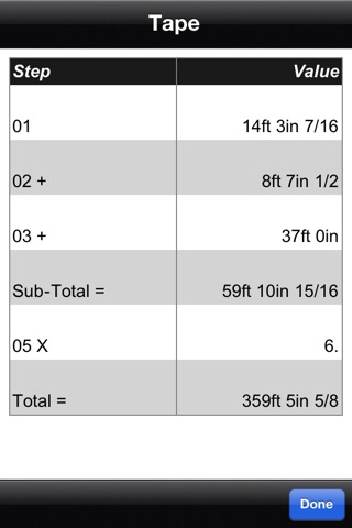 Construction Master Pro Calc screenshot 4