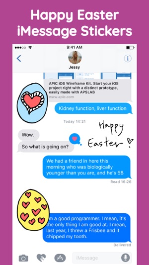 Hand Drawn Happy Easter Eggs(圖4)-速報App