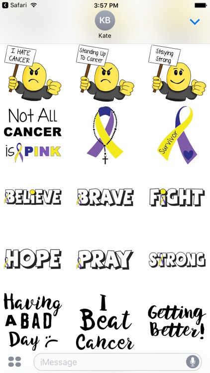 Bladder Cancer Stickers