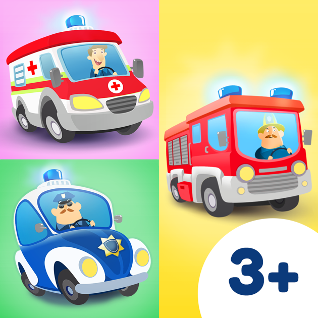 ‎Police, Fire Station & Hospital Bundle for kids on the App Store