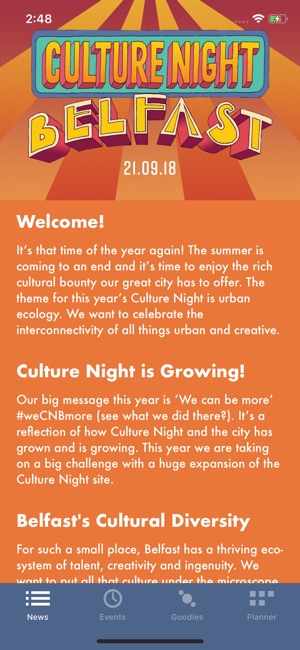 Culture Night Belfast(圖1)-速報App