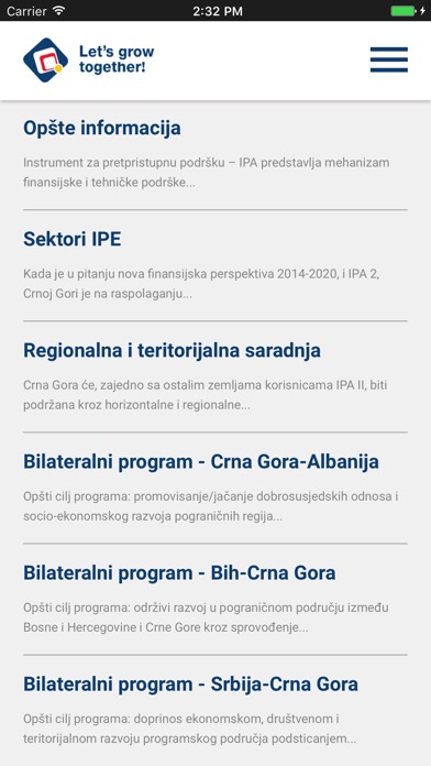 Programi podrške EU screenshot 3