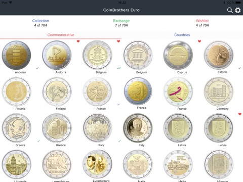EURO Coins Manager screenshot 2