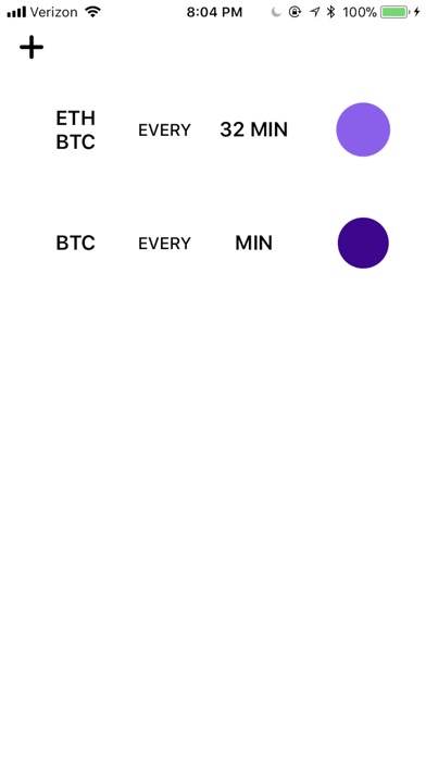Bitcoin Burst Alert screenshot 2