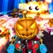 Race against Pumpkin enemies, gain new Pumpkin heroes and use boosters to go faster, or hit the enemy