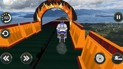 Superhero Bike Stunt Games 3D screenshot 2