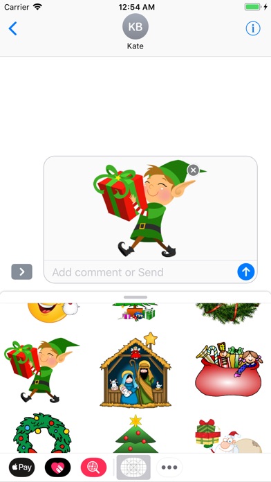 Adorable Christmas Stickers screenshot 4