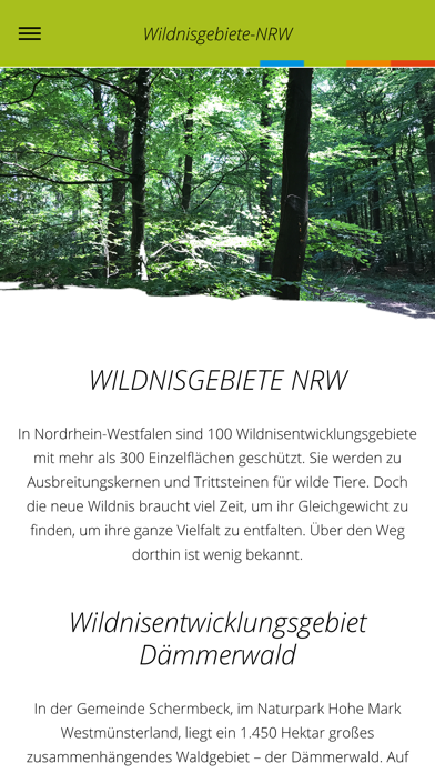 How to cancel & delete Wildnisgebiete NRW from iphone & ipad 1
