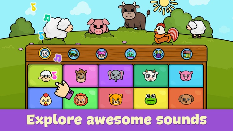 Baby piano for kids & toddlers