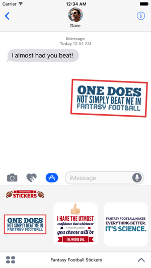 Fantasy Football Stickers for iMessage(圖1)-速報App