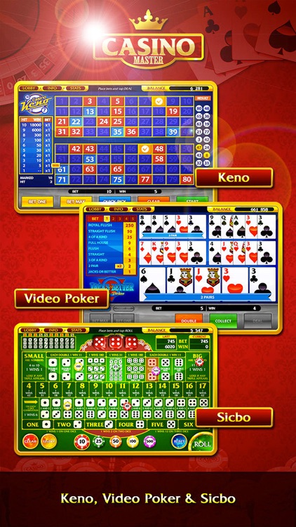 Casino Master - Slots Poker