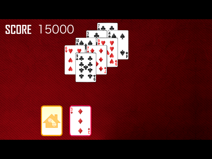 トランプゲームのピラミッドソリティア