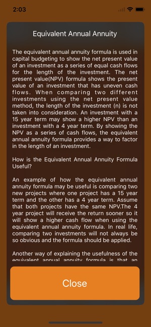 Corporate Finance Calculator(圖4)-速報App