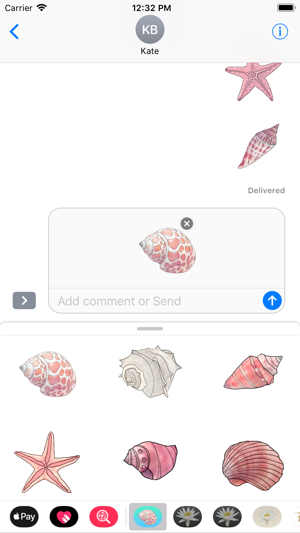 Seashell Sticker Pack(圖3)-速報App