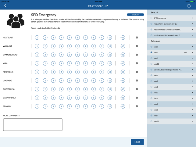 Judging App