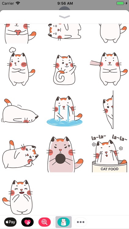 Calico Cat Animated Stickers