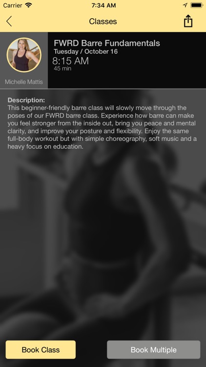 FWRD Barre + Fitness screenshot-3