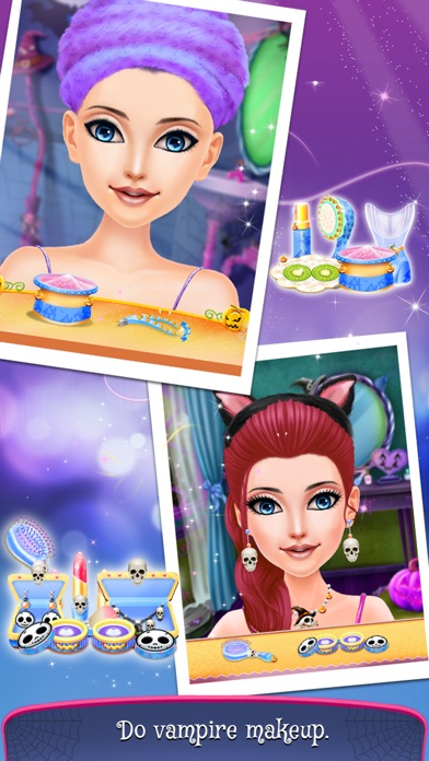 Crazy Halloween Princess Salon screenshot 4