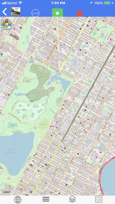 NYC Scaled Subway Map Offline screenshot 3