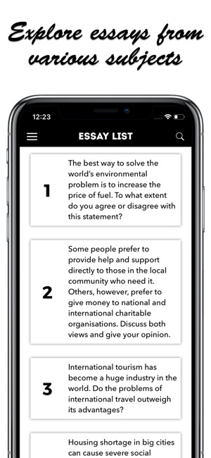 IELTS Essays(圖2)-速報App