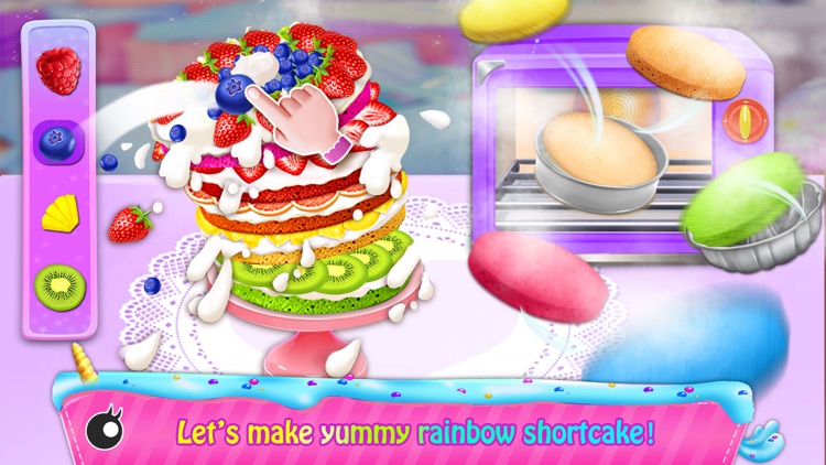 Rainbow Unicorn Cook Book by Shake It