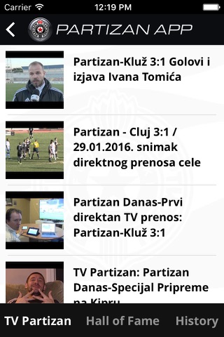 Partizan App screenshot 3