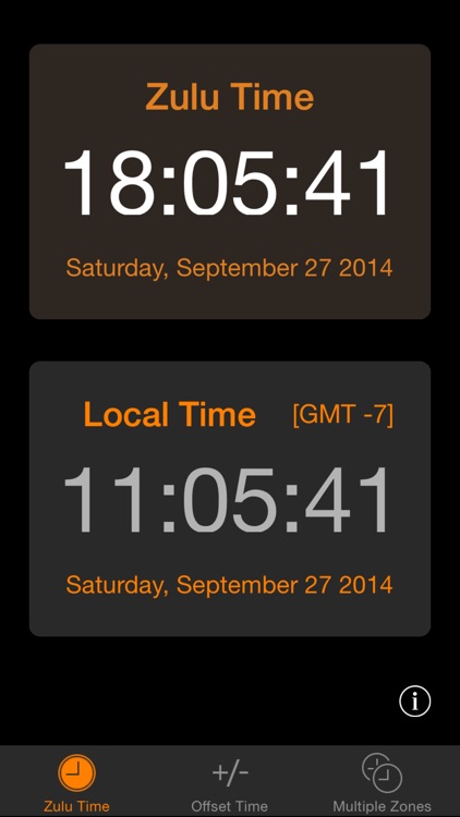 Zulu Time